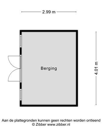 Floorplan - Lange Wagenstraat 33, 5126 BA Gilze