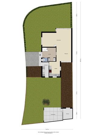 Floorplan - Sluisgraaf 7, 5032 XL Tilburg