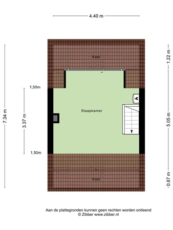 Floorplan - Eikstraat 33, 5038 ML Tilburg