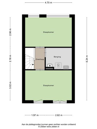 Floorplan - Ir. Kippermanstraat 6, 5021 SZ Tilburg