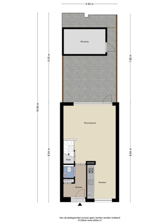 Floorplan - Ir. Kippermanstraat 6, 5021 SZ Tilburg