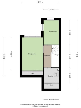 Floorplan - Vlijmenstraat 34, 5036 SV Tilburg