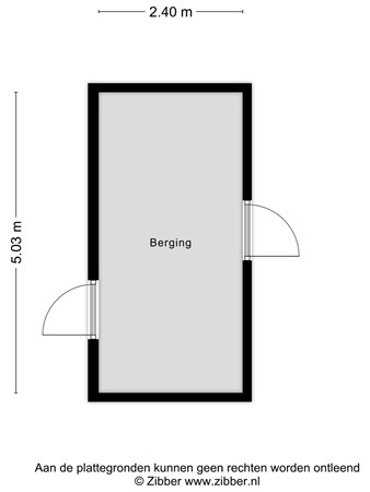 Floorplan - Vlijmenstraat 34, 5036 SV Tilburg