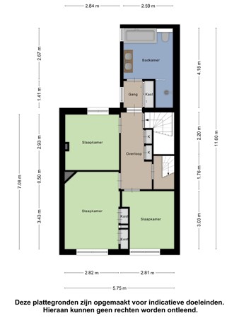 Floorplan - Sumatrastraat 36, 5014 CE Tilburg