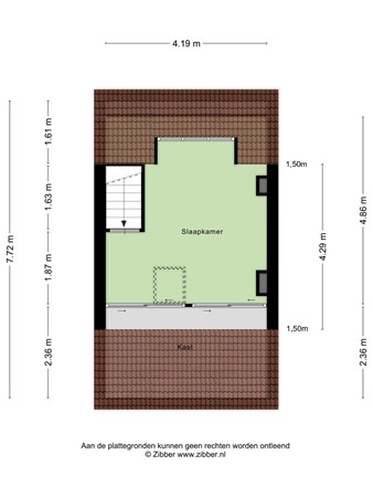 Floorplan - Sint Josephstraat 74, 5017 GJ Tilburg