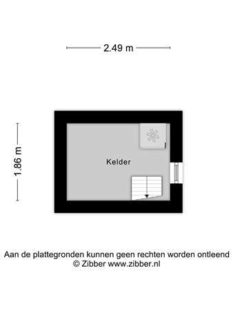 Floorplan - Sint Josephstraat 74, 5017 GJ Tilburg