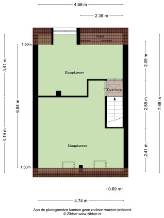 Floorplan - Jan Aartestraat 30, 5017 ED Tilburg