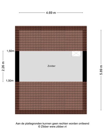 Floorplan - Jan Aartestraat 30, 5017 ED Tilburg