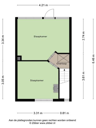 Floorplan - Wagenaarstraat 52, 5014 MZ Tilburg