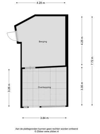 Floorplan - Van Spaanstraat 10, 5014 MN Tilburg