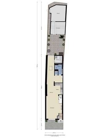 Floorplan - Van Spaanstraat 10, 5014 MN Tilburg