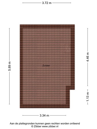 Floorplan - Bosscheweg 283, 5013 AB Tilburg