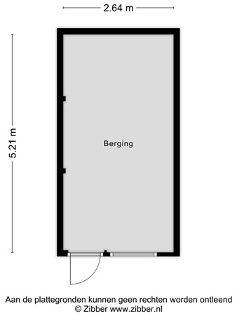 Floorplan - Bosscheweg 283, 5013 AB Tilburg