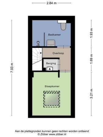 Floorplan - Stedekestraat 22e, 5041 DN Tilburg
