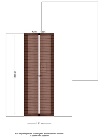 Floorplan - Breitnerlaan 1, 4907 NV Oosterhout