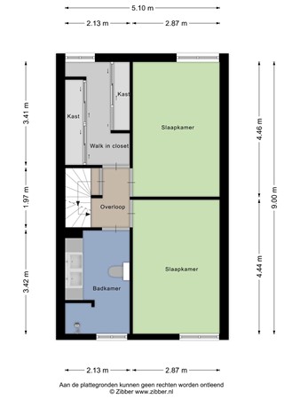 Floorplan - Jan van Brakelstraat 14, 5021 RG Tilburg