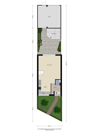 Floorplan - Jan van Brakelstraat 14, 5021 RG Tilburg