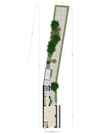 Floorplan - Lanciersstraat 110, 5017 CT Tilburg