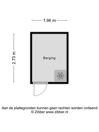 Floorplan - Paterstraat 53, 5025 KH Tilburg