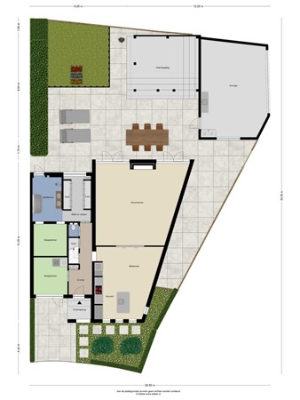 Floorplan - Gravenhof 9, 5133 CW Riel