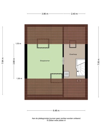 Floorplan - Mozartlaan 242, 5011 SW Tilburg
