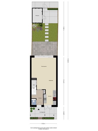 Floorplan - Roelof Kleinhof 14, 5026 DH Tilburg
