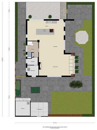 Floorplan - Craenweide 51, 5056 BW Berkel-Enschot