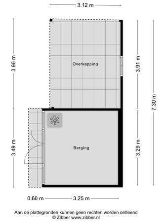 Floorplan - Craenweide 51, 5056 BW Berkel-Enschot