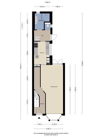 Floorplan - Pagestraat 21, 5021 DA Tilburg