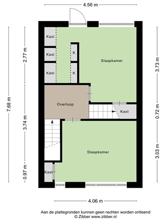 Floorplan - Pagestraat 21, 5021 DA Tilburg