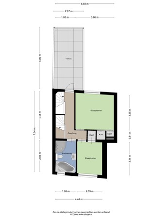 Floorplan - Tongerlose Hoefstraat 12, 5046 NH Tilburg