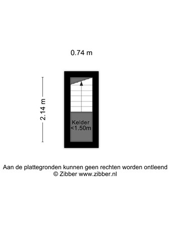 Floorplan - Tongerlose Hoefstraat 12, 5046 NH Tilburg
