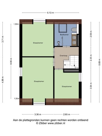 Floorplan - Gildelaan 90, 5081 PH Hilvarenbeek