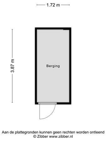 Floorplan - Cypresstraat 7, 5038 KS Tilburg
