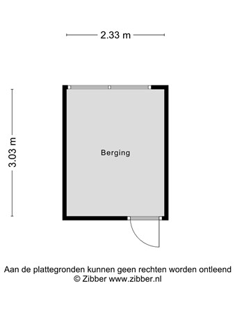 Floorplan - Van Maarseveenstraat 25, 5042 PJ Tilburg