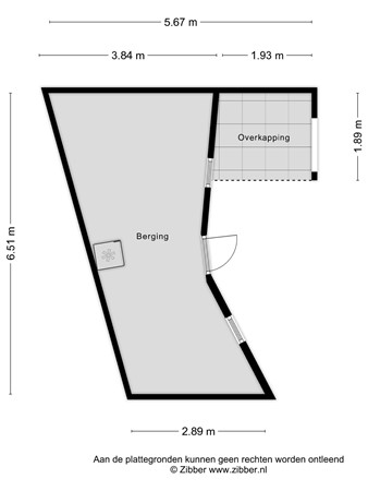 Floorplan - Molenbochtstraat 4, 5014 EP Tilburg
