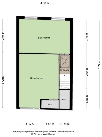 Floorplan - Generaal Winkelmanstraat 30, 5025 XR Tilburg