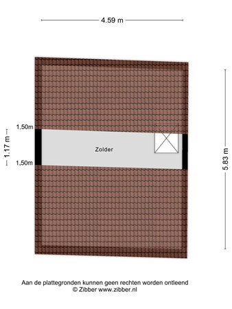 Floorplan - Generaal Winkelmanstraat 30, 5025 XR Tilburg