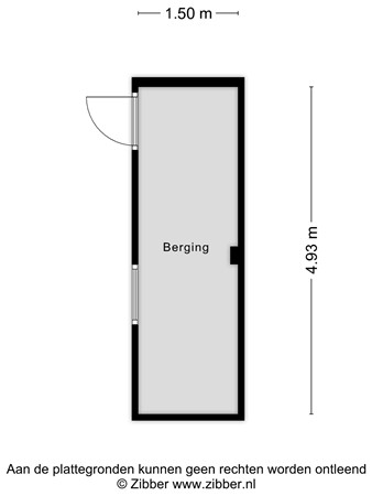 Floorplan - Hagelkruisstraat 26, 5038 MD Tilburg