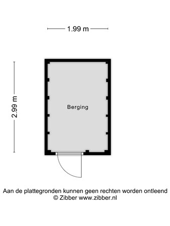 Floorplan - Caspar Houbenplein 14, 5018 DC Tilburg