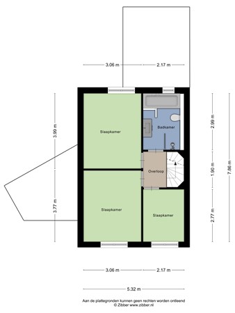 Floorplan - Kolveniersstraat 1a, 5021 HG Tilburg