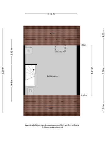 Floorplan - Mijnsheerenlandstraat 49, 5045 LH Tilburg
