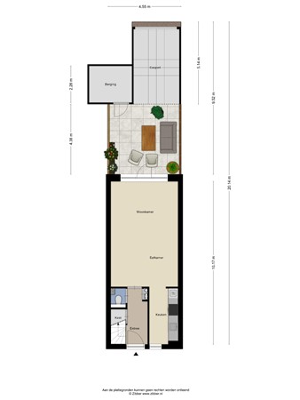Floorplan - Ringbaan-Noord 122, 5046 AC Tilburg