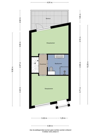 Floorplan - De Regenboogstraat 41, 5038 NP Tilburg