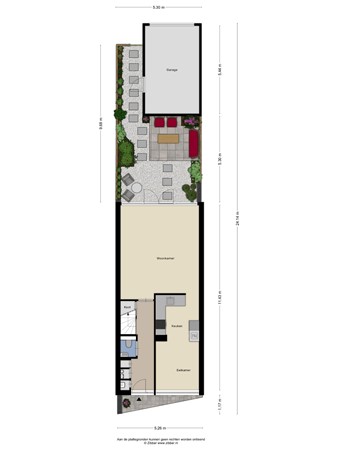 Floorplan - De Regenboogstraat 41, 5038 NP Tilburg