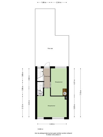 Floorplan - Nautilusstraat 122, 5015 AR Tilburg