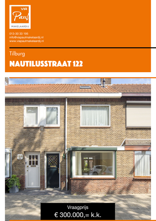 Brochure preview - brochure Nautilusstraat 122 Tilburg
