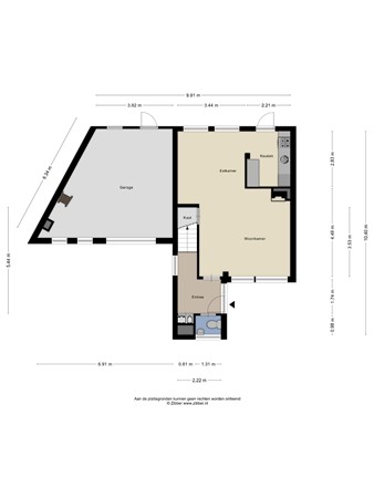 Floorplan - Wit Hollandven 11, 5052 BP Goirle