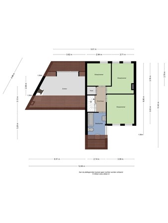 Floorplan - Wit Hollandven 11, 5052 BP Goirle