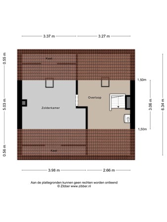 Floorplan - Groot Kraaivenstraat 21, 5051 EN Goirle